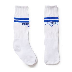 Meião Infantil Campo Cruzeiro Branco Oficial