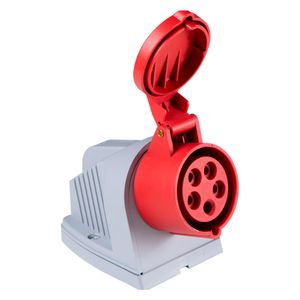 Tomada de Sobrepor Industrial 3P+N+T 32 A 380-415 Vca 6 H Tramontina