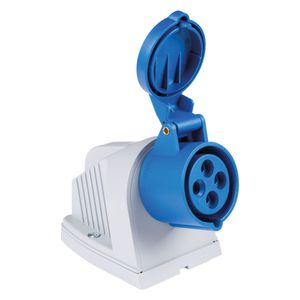 Tomada de Sobrepor Industrial 3P+T 32 A 220-250 Vca 9 H Tramontina