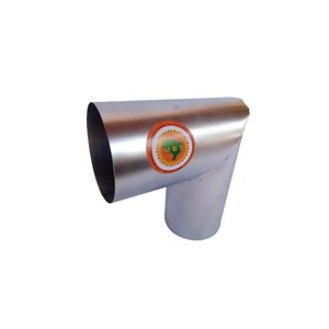 Joelho Para Tubo De Chaminé Inox Diâmetro 10cm