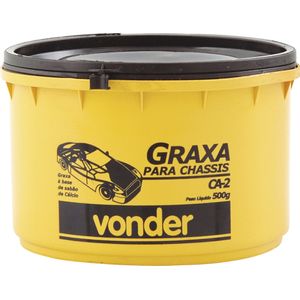 Graxa ca2 nlgi2 500g - Vonder