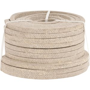 Gaxeta quadrada ensebada 3/16" 130m 5,0kg p/ vedação Vonder