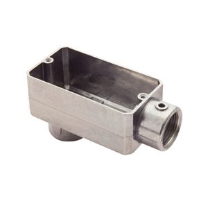 Condulete Fixo 3/4 Tipo LB Tramontina sem Tampa e Rosca com Pintura Eletrostática a Pó