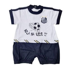 Macacão Bebê Santos Bola na Rede Oficial