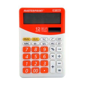 Calculadora de Mesa 12 Dígitos MP 1064 Vermelha Masterprint