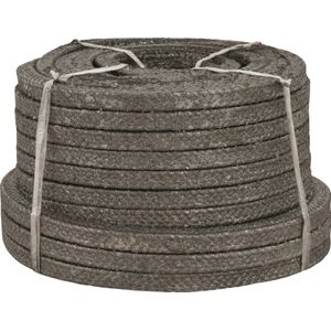 Gaxeta quadrada grafitada 5/16" 55m 5,0kg p/ vedação Vonder