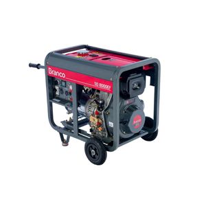 Gerador à Diesel 6,5Kva Monofásico P. Elét. BD8000 EF Branco