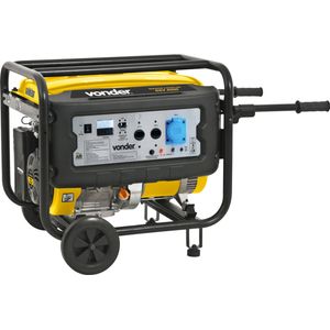 Gerador À Gasolina 13hp 127/220 Volts 4 Tempos Partida Manua