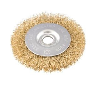 Escova circular ondulada 3x3/8" furo 1/2" 4500rpm