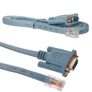 Cabo console RJ45 macho para DB9 fêmea 1.5 m 72-3383-01