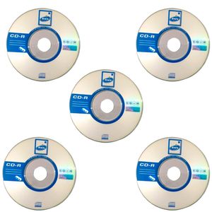 Kit 5x Mini CD CD-R 24 Minutos 210MB 24X Speed