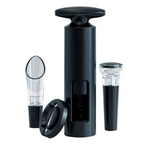 Kit Saca Rolha Com 4 Peças Preto Mimo AC23086
