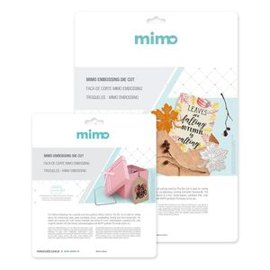 Faca de Corte Mimo Embossing - Círculos Arabesco - 6 Pç