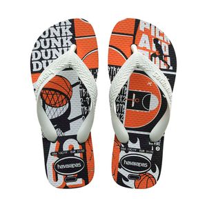 Sandália Havaianas Kids Athletic Grafite Branco 35/36