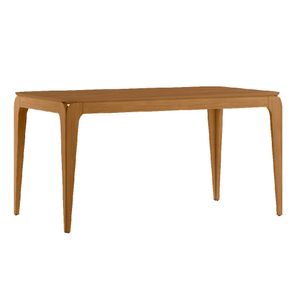 Mesa Aurea sem Vidro New Ceval Ypê/Damasco 160x90cm
