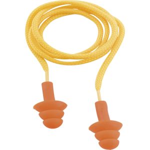 Protetor Auditivo Plug 13db Silicone Com Cordão Algodao Ca11