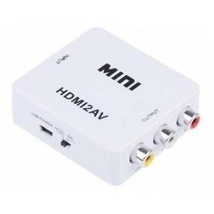 Adaptador Mini Conversor De Hdmi Para Video 3 Rca Av 627