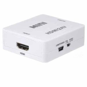 Mini Adaptador Conversor De Hdmi Para Rca Video Composto Av