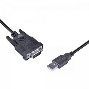 Cabo Adaptador Serial Rs-232 X Usb A Macho 0,8M Cbus0016 Pre
