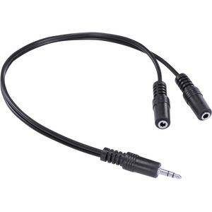Cabo Adaptador De Áudio 1 P2 Macho  2X P2 Fêmea