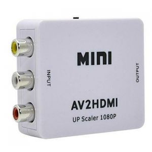 Conversor Adaptador Video Composto 3 Rca Av Para Hdmi