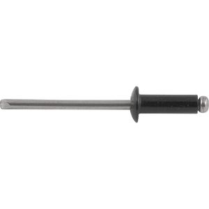Rebite Alumínio Preto 3,2x19mm 319 com 1000 peças - Vonder
