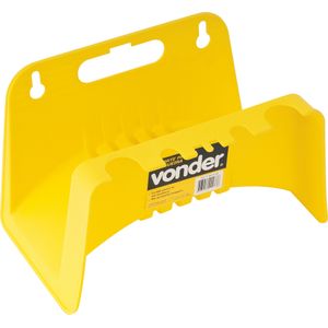 Suporte simples p/ mangueira 1/2" até 10m amarelo Vonder
