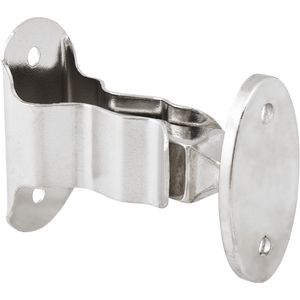 Fixador de porta metálico niquelado para rodapé - Vonder