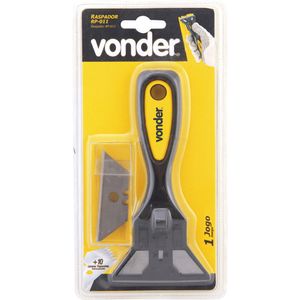 Raspador plástico retrátil com 10 lâminas rp011 - Vonder