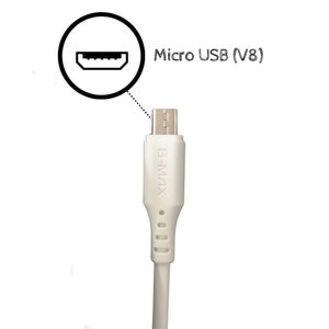 Cabo Usb Micro Usb 2 Metros V8 Reforçado Bmax