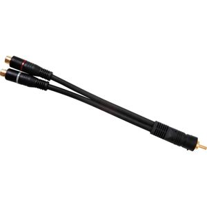Cabo Y 2 Rca F X 1 Rca M 20Cm 4Mm Cbay0003 Preto Storm