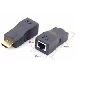 Extensor Hdmi Via Cabo De Rede Rj45 Cat5/cat6 30mts