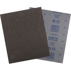 Lixa folha ferro g120 225x275mm vdk-46 com 50 peças - Vonder
