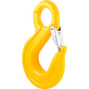 Gancho de Aço c/ Olhal 12,5 ton c/ Trava Grau 8 Plus Vonder