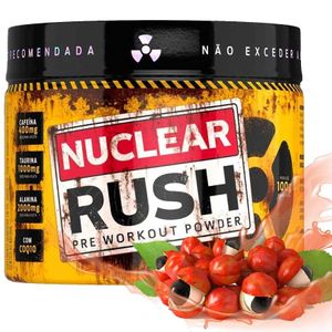 Pré Treino Power Nuclear Rush 100g Suplemento BodyAction - Guaraná