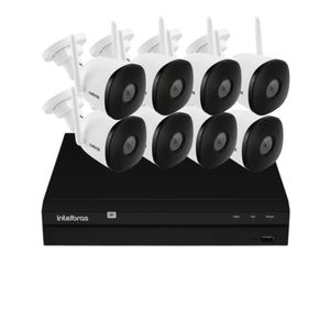 Kit 8 Câmeras Intelbras Im5 Full Hd Nvd 1408 Intelbras Sem Hd