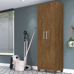 Armário Multiuso 2 Portas New Íris Moval Castanho
