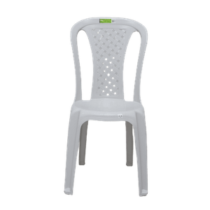 Cadeira Plástica sem Braço Bistrô Poliplast Branca