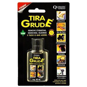Tira Grude Removedor Ecológico 40Ml Quimatic Tira Manchas
