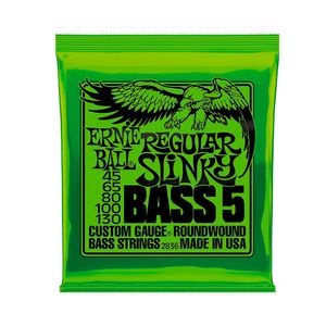 Encordoamento Ernie Ball Regular Slinky P/ Baixo 5 Cordas 45/130 - EC0492
