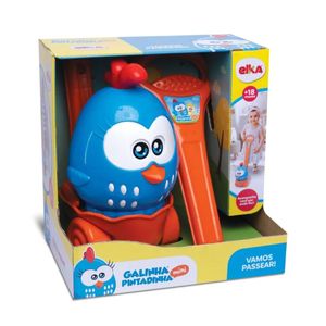 Vamos Passear da Galinha Pintadinha com Empurrador Elka 1303