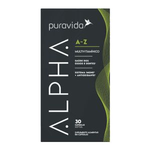 Alpha A-Z Multivitamínico Puravida 30caps