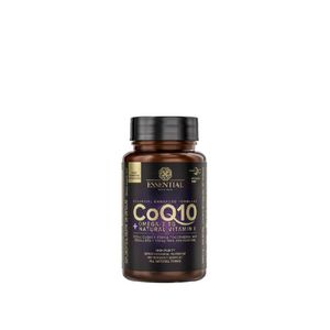 CoQ10 + Ômega 3TG + Natural Vitamin E Essential Nutrition 60caps