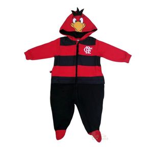 Macacão Bebê Flamengo Mascote Oficial