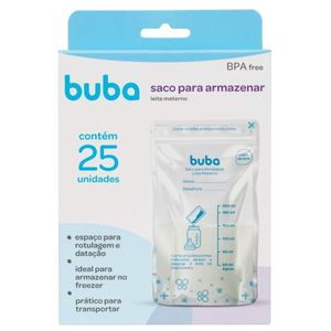 Sacos Para Armazenar Leite Materno 25 Unidades Buba 09923