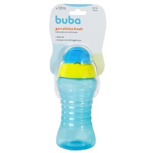 Garrafinha Com Canudo Fresh Azul Buba 5819