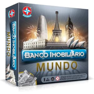 Jogo Banco Imobiliário Mundo Estrela 1201602800053