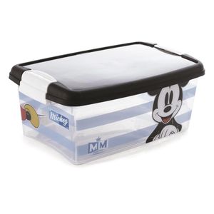 Caixa Organizadora com Trava Mickey 3,4L Plasútil