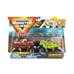 Conjunto De Veículos 1/64 Monster Jam Wonder Woman X Avenger Sunny 002020