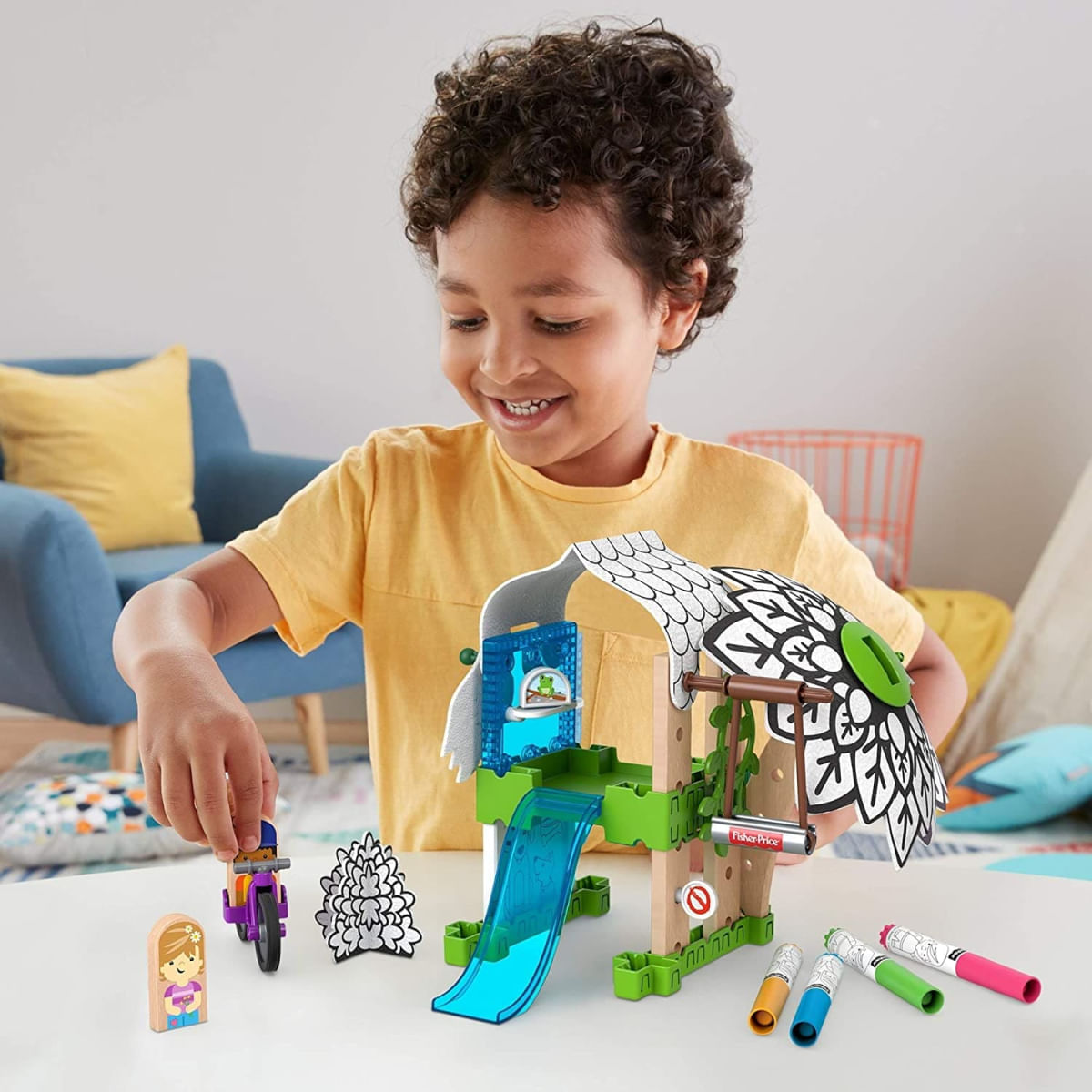 Conjunto De Colorir Casa Na Árvore Fisher-Price Gly25